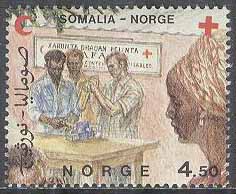 Norge – F 1005 Röda Korset i Mogadischu, 1 kpl **