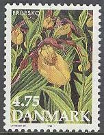 Danmark – F 1011 Dansk flora – Blommor – Guckusko, 4.75 kr **