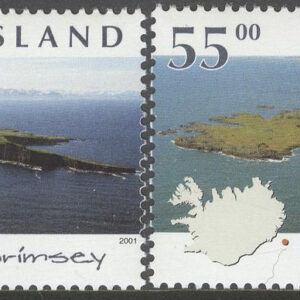 Island – F 1027-1028 Öar I – Grimsey & Papey,  2 kpl **