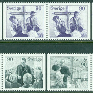 Sverige – F 1033-1037 Fria kristna samfund, 10 kpl **