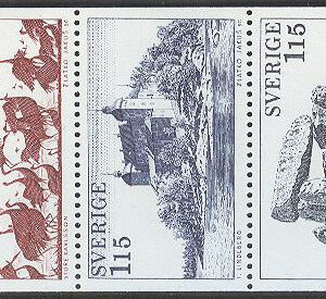 Sverige – F 1045-1049 Västergötland, 5-strip kpl **