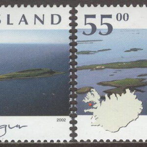 Island – F 1053-1054 Öar II – Vigur & Flatey, 2 kpl **