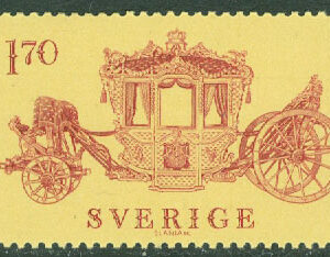 Sverige – F 1055 Kröningsvagn, 1 kpl **