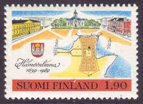 Finland – F 1070 Tavastehus 350 år, 1 kpl**