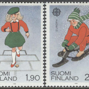 Finland – F 1083-1084 Europa CEPT 1989 Barnlekar, 2 kpl **