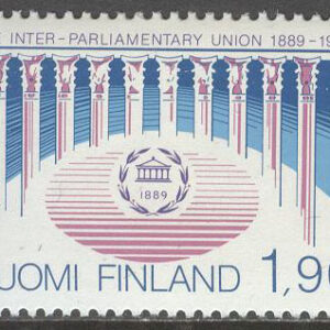 Finland – F 1093 Interparlamentariska Unionen IPU 100 år, 1 kpl **