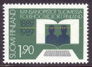 Finland – F 1096 Folkhögskolor, 1 kpl**
