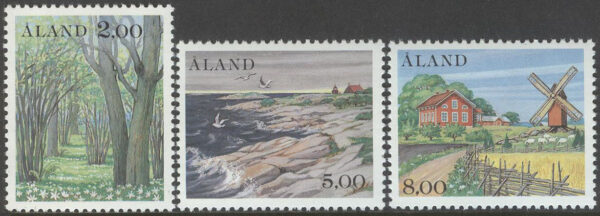 Åland - F   11-13 Ålands natur, 3 kpl **