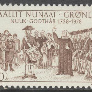 Grönland – F  110 Godthåb 250 år, 1 kpl **