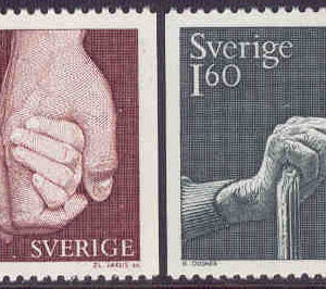 Sverige – F 1120-1121 Ta hand om, 2 kpl **