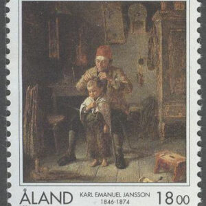 Åland – F  116 Karl Emanuel Jansson, konstnär, 1 kpl **