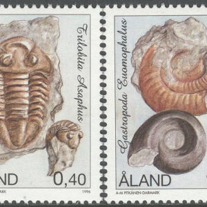 Åland – F  117-118 Fossiler, 2 kpl **