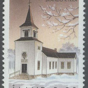 Åland – F  119 Brändö kyrka, 1 kpl **