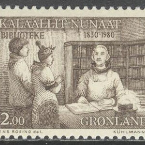 Grönland – F  123 Biblioteksväsendet 150 år, 1 kpl **