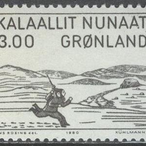 Grönland – F  124 Träsnitt, 1 kpl **