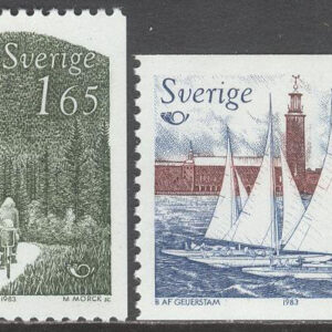 Sverige – F 1247-1248 Norden VI. Res i Norden 2 kpl **