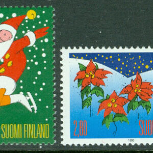 Finland – F 1317-1318 Julfrimärken 1995, 2 kpl **