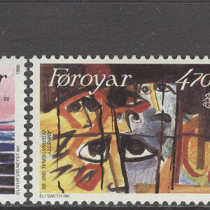 Färöarna – F  138-140 Amnesty International 25 år, 3 kpl **