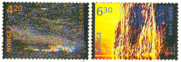 Norge - F 1389-1390 EXPO 2000, 2 kpl **