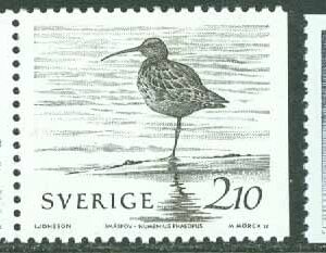 Sverige – F 1393-1395 Fåglar vid vatten – Ejder, Småspov, Storlom, 3 kpl **