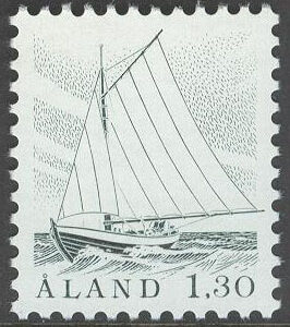 Åland – F   14 Allmogebåt, 1 kpl **