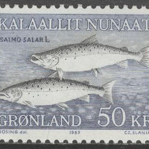Grönland – F  140 Fiskar – Laxar, 1 kpl **