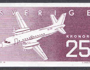 Sverige – F 1444 Svensk flygindustri, SAAB SF 340, 1 kpl **