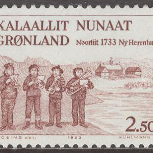 Grönland – F  146 Musik – Herrnhutare, 1 kpl **