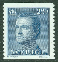 Sverige – F 1483 Kung Carl XVI Gustav, 1 kpl **
