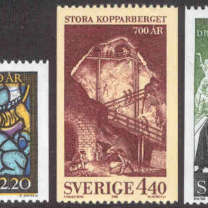 Sverige – F 1509-1511 Jubiléer, 3 kpl **