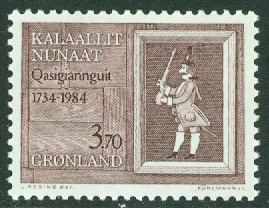 Grönland – F  152 Christianshåb 250 år, 1 kpl **