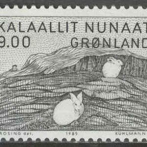 Grönland – F  161 Gerhard Kleist – Konstnär – Harar, 1 kpl **