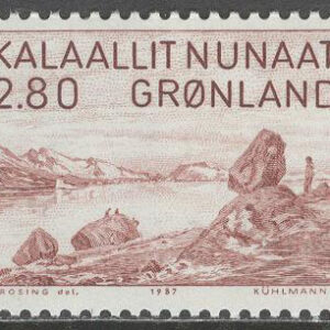 Grönland – F  172 Peter Rosing – Konstnär, 1 kpl **