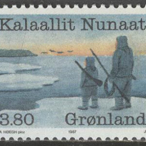 Grönland – F  173 Fångstnäringarnas år 1987, 1 kpl **