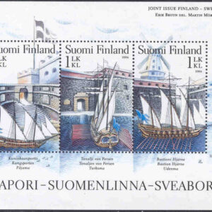 Finland – F 1803-1805 HBL Sveaborg, häftesblock kpl **