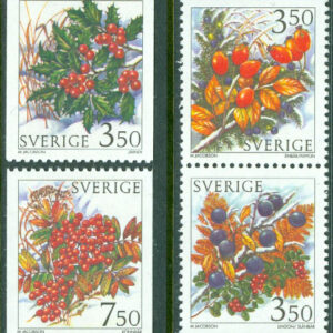 Sverige – F 1945-1948 Vinterbär, 4 kpl **