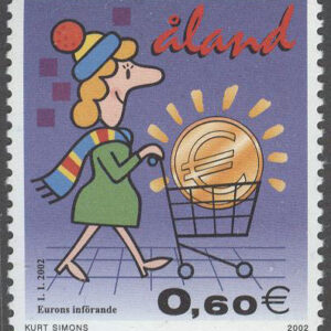 Åland – F  198 Välkommen, Euro, 1 kpl **