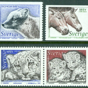 Sverige – F 2005-2008 Djuren på Nordens Ark 2, 4 kpl **