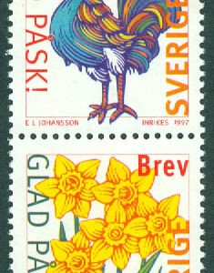 Sverige – F 2011-2012 Glad Påsk, 2 kpl **