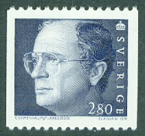 Sverige – F 1716 Carl XVI Gustaf typ IV, 2.80 kr **