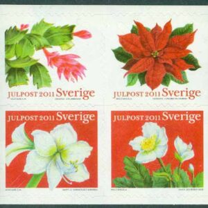 Sverige – F 2859-2862 Julpost – Inrikes julpost 2011, 4 kpl **