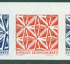 Sverige – F 2868-2872 Geometriska figurer, 5 kpl **