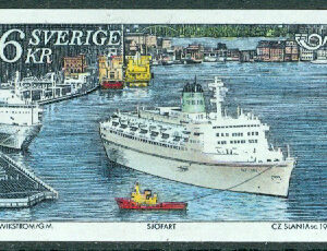 Sverige – F 2078 Norden XII. Sjöfart, 1 kpl **