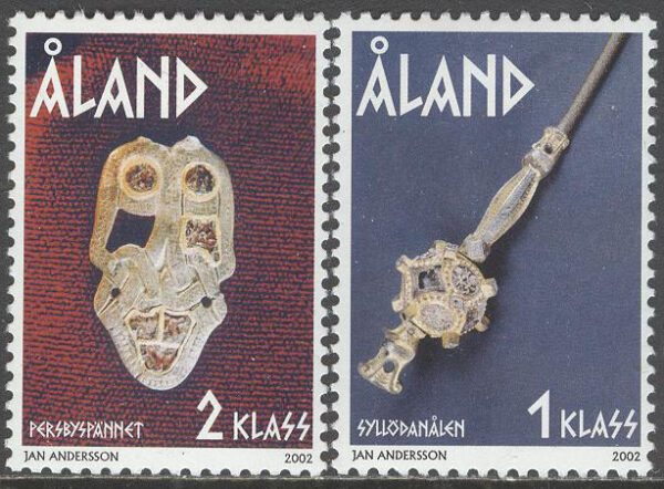 Åland - F  210-211 Järnåldern, 2 kpl **