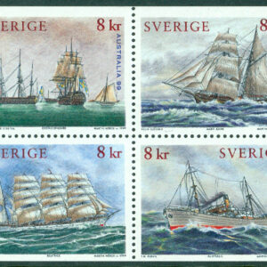 Sverige – F 2127-2130 (HBL) Det marina arvet, 4-block kpl**
