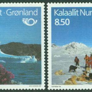 Grönland – F  217-218 Norden I. Turism – Landskap, 2 kpl **