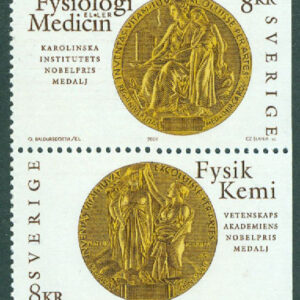 Sverige – F 2249-2252 Nobelpriset 100 år, 4 kpl **