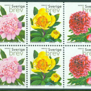 Sverige – F 2253-2257 HBL Pioner, 10 kpl häftesblock **