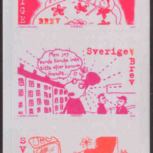 Sverige – F 2285-2287 Fröken Livrädd och kärleken, 3 kpl**