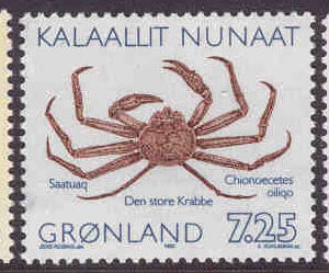 Grönland – F  231-233 Krabbor, 3 kpl **